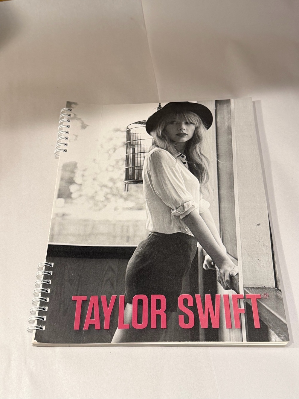 Vintage notebooks Taylor Swift Black Pencil Skirt Graphic Notebook Cover